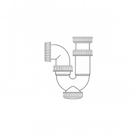 Washbasin Siphon Mirtak PVC