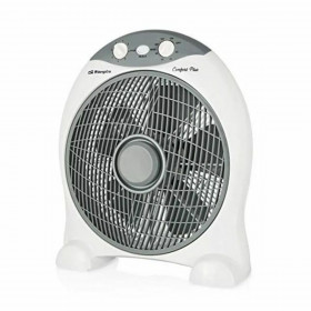 Floor Fan Orbegozo BF-1030 45W (Ø 30 cm) White/Grey 45 W