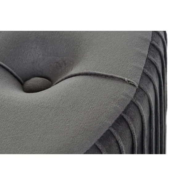 Footrest DKD Home Decor Velvet 60 x 60 x 45 cm MDF Wood