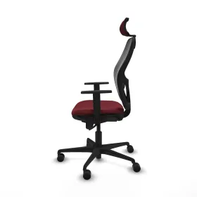 Footrest DKD Home Decor 36 x 36 x 44 cm Polyester Velvet MDF Wood