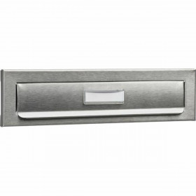 Letterbox plaques Burg-Wachter Silver Stainless steel