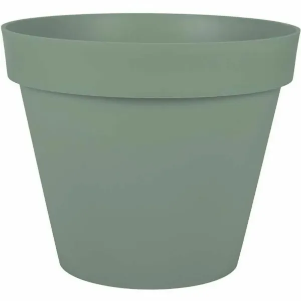 Plant pot EDA Tuscany Green Plastic Circular