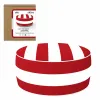 Inflatable Puff Aktive Striped Colonial 53 x 23 x 53 cm (4 Units)