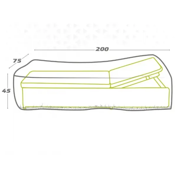 Protective Case Aktive 200 x 45 x 75 cm (6 Units)