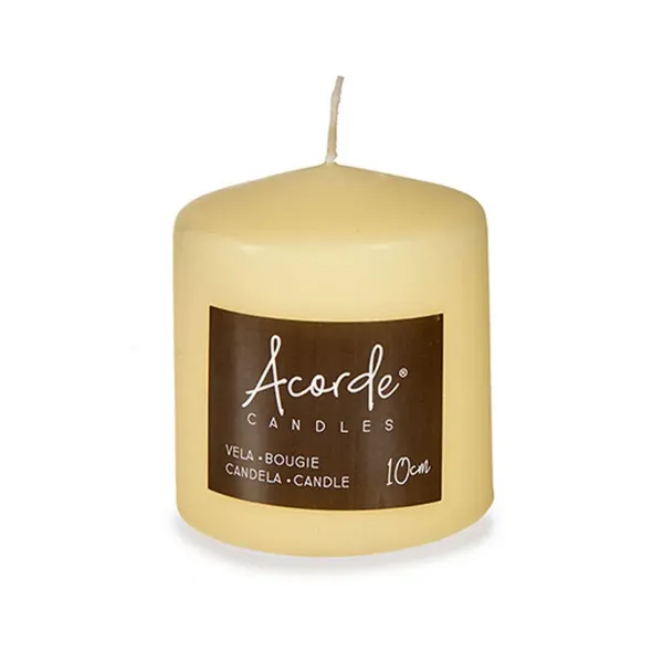 Candle Cream 9 x 10 x 9 cm (4 Units)