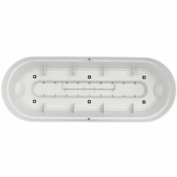 Planter Elho White 50 cm Blue Plastic