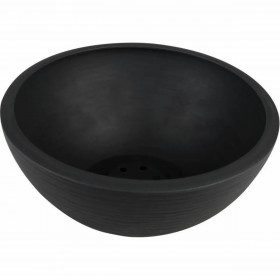 Plant pot EDA Black Anthracite Ø 25 cm