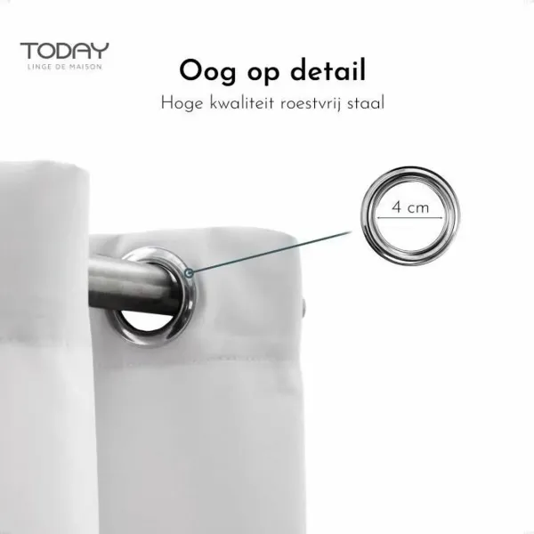 Curtain TODAY Essential White 140 x 240 cm