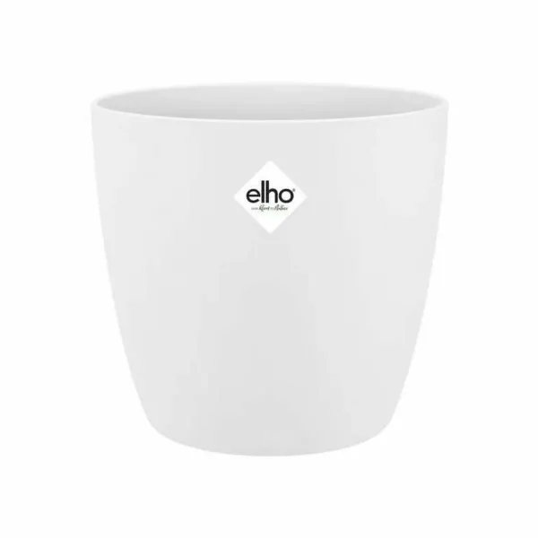 Plant pot Elho White Plastic Circular