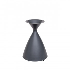 Base Nadia Table Graphite Aluminium 35 x 35 x 50 cm