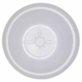 Plant pot Riviera White Plastic Squared Ø 50 cm