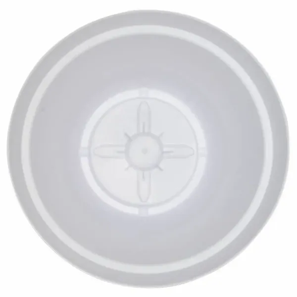 Plant pot Riviera White Plastic Squared Ø 50 cm