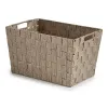 Laundry Basket Beige Cloth 10 L 25 x 20 x 35,5 cm (12 Units)