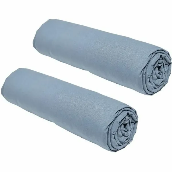 Fitted sheet TODAY essential Denim 160 x 200 cm