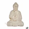 Decorative Garden Figure Buddha Polyresin 22,5 x 41,5 x 29,5 cm (2 Units)