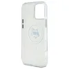 Karl Lagerfeld IML Metal Choupette Head MagSafe - Case for iPhone 16 Pro Max (white)