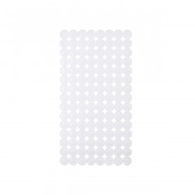 Non-slip Shower Mat White PVC 68 x 1 x 36 cm (6 Units)