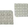 Non-slip Shower Mat Frames Grey PVC 67,7 x 38,5 x 0,7 cm (6 Units)