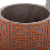 Set of Planters Fiore Cement 14 x 14 x 12 cm (4 Units)