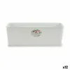 Planter Stefanplast White Plastic 48,5 x 16 x 18 cm (12 Units)