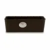 Planter Stefanplast Plastic 18 x 16 x 48,5 cm (12 Units)