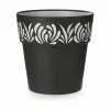 Self-watering flowerpot Stefanplast Gaia Anthracite Plastic 29 x 29 x 29 cm (6 Units)
