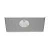 Planter Stefanplast Grey Plastic 15,5 x 13,5 x 39 cm (12 Units)