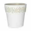Self-watering flowerpot Stefanplast Gaia White Plastic 25 x 25 x 25 cm (6 Units)