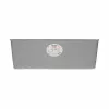 Planter Stefanplast Grey Plastic 18 x 16 x 49 cm (12 Units)