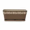 Self-watering planter Stefanplast Gaia Brown Plastic 13,3 x 12,3 x 29,3 cm (12 Units)
