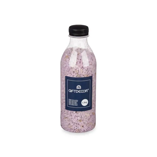 Decorative Stones Marble Lilac 1,2 kg (12 Units)