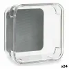 Drawer Organizer Recycled plastic Grey 9,3 x 4,5 x 9,3 cm (24 Units)