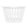 Basket White polypropylene 50 L 58 x 24 x 42 cm (12 Units)
