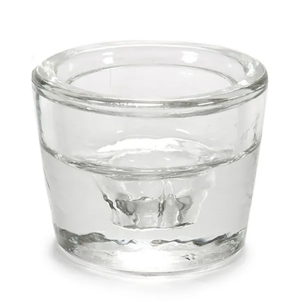 Candleholder Transparent Glass 6 x 4,3 x 6 cm (12 Units)
