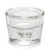 Candleholder Transparent Glass 6 x 4,3 x 6 cm (12 Units)