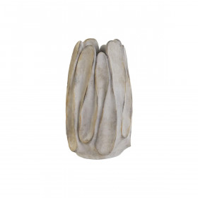Planter Home ESPRIT Grey Cement Romantic Worn 28 x 27 x 48 cm