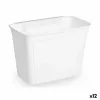 Bin Bag Holder White Plastic 4 L (12 Units)