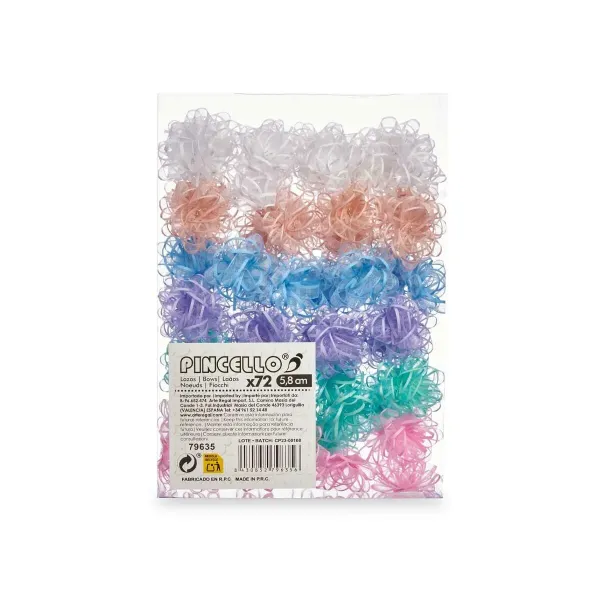 Loops Multicolour PVC 5,8 cm (12 Units)