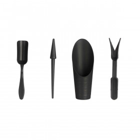 Tool Set Garden Anthracite polypropylene 24 Units