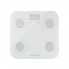 Digital Bathroom Scales Medisana BS 600 connect White Stainless steel