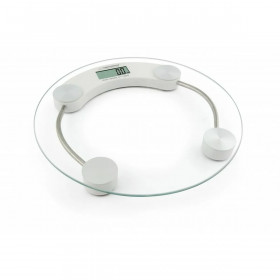 Digital Bathroom Scales Esperanza EBS007W White Black Glass