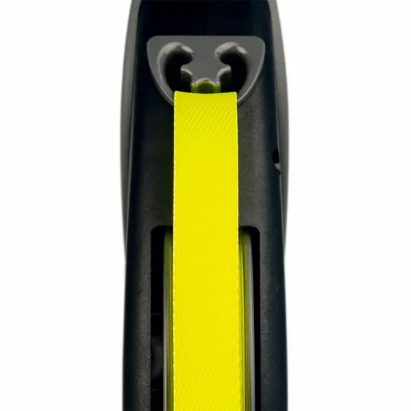 Dog Lead Flexi Neon Giant L Black