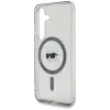Karl Lagerfeld Button Karl Head Printed Logo MagSafe - Case for Samsung Galaxy S25 (Black)