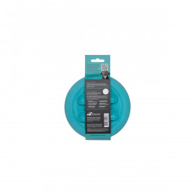 Dog Feeder Lickimat Turquoise Rubber