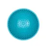 Dog Feeder Lickimat Wobble Turquoise Rubber