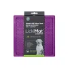 Dog Feeder Lickimat Purple TPR