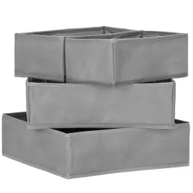 Plant pot EDA Red Squared 32 x 32 x 32 cm