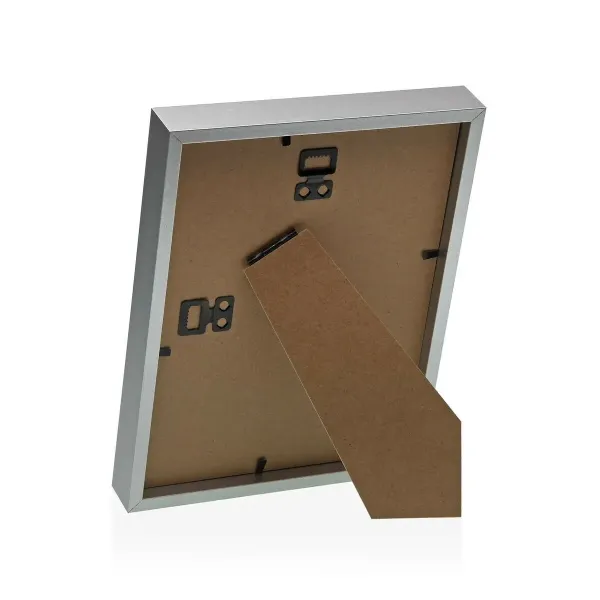 Photo frame Versa Silver 20 x 25 cm MDF Wood
