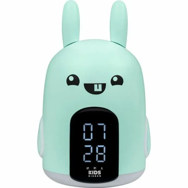 Alarm Clock Bigben Turquoise Rabbit