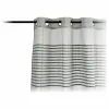 Curtains 140 x 260 cm Light grey (6 Units)